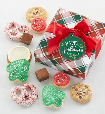 Happy Holidays Treats Gift Box