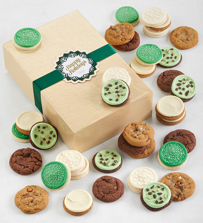 Sparkling Assorted Cookie Gift Box