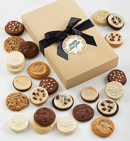 Happy New Year Party in a Box - 24 Cookies