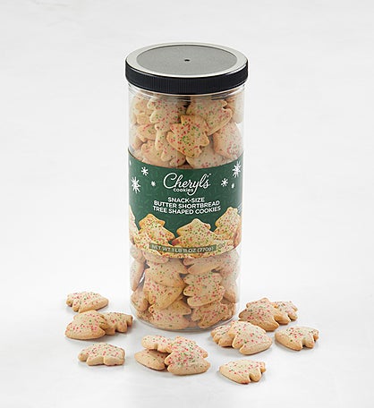 Snack-Size Butter Shortbread Cookie Canister