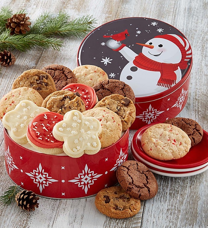 Holiday Cheer Gift Tin   Create Your Own   16 cookies
