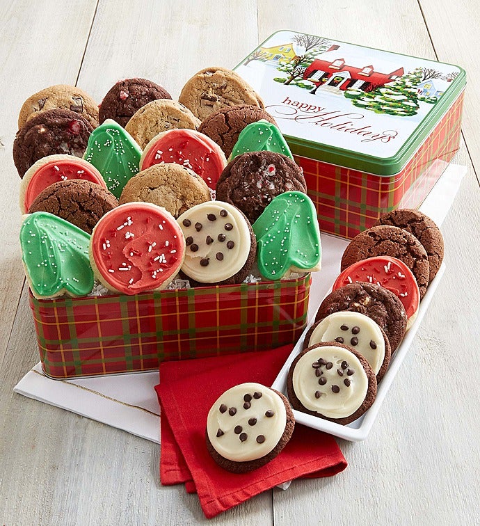 Home For The Holidays Create Your Own Gift Tin Happy Holidays