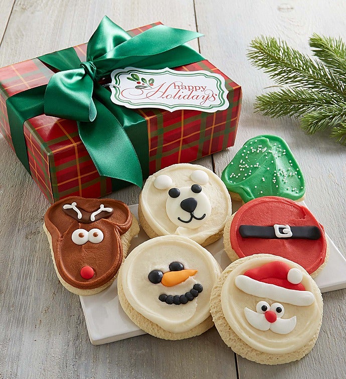 Home for the Holiday Cut out Cookie Box