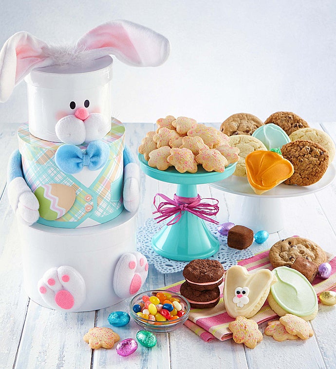 Easter Bunny Gift Tower