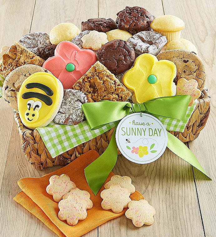 Sunny Day Medium Dessert Gift Basket