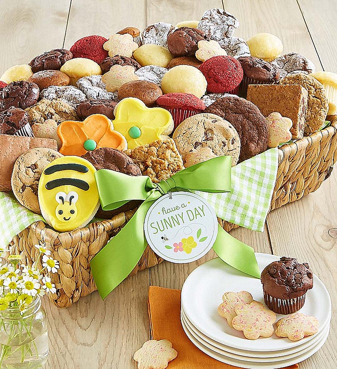 Sunny Day Large Dessert Gift Basket