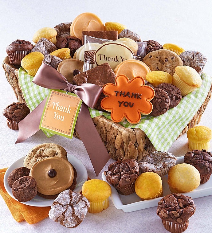 Thank You Dessert Basket   Large