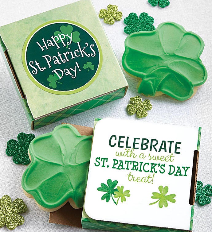 Celebrate St Patrick's Day Cookie Card