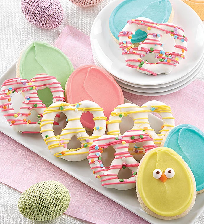 Easter Cookies and Pretzels