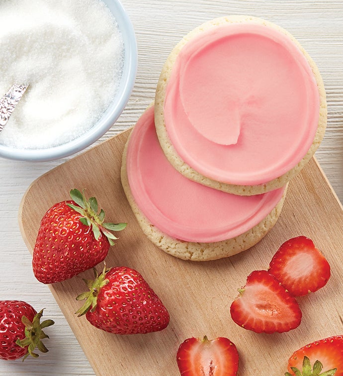 Buttercream Frosted Strawberry Sugar Cookie Flavor Box 24