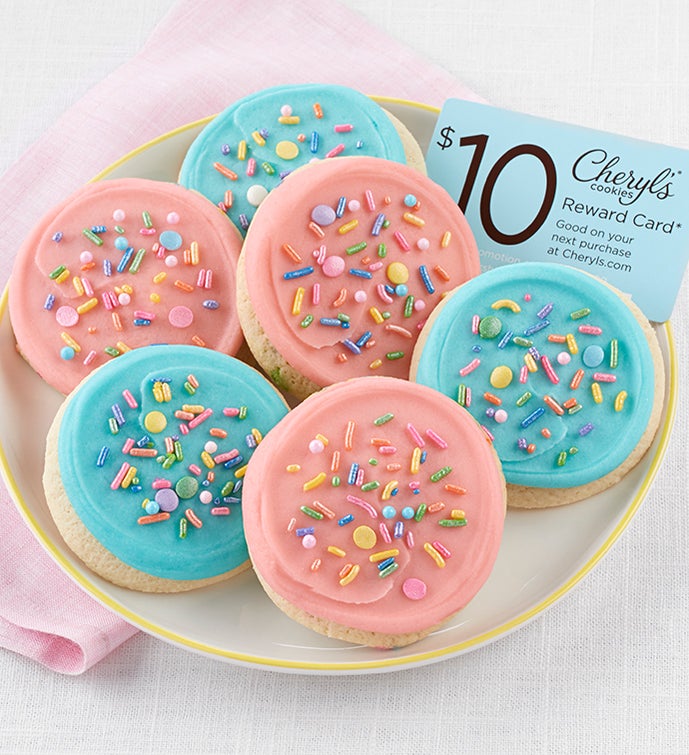 Rainbow Unicorn and Sparkly Cookie Sampler