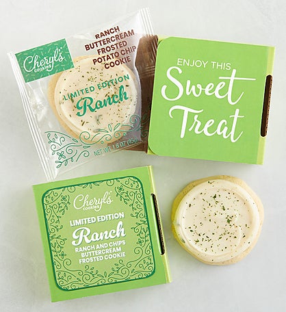 Ranch Buttercream-Frosted Potato Chip Cookie Card