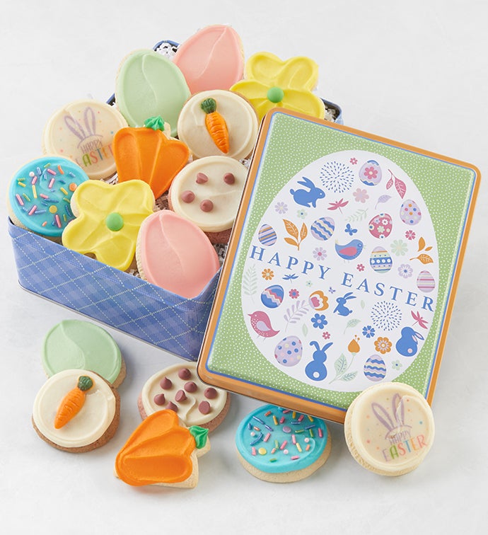Easter Gift Tin Frosted Assortment