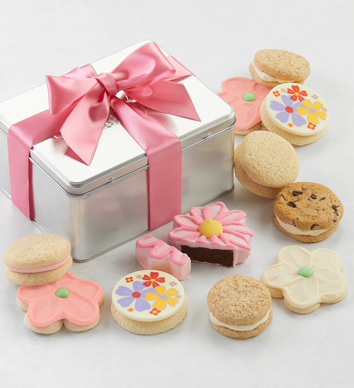 Spring Fancy Cookie Gift Tin