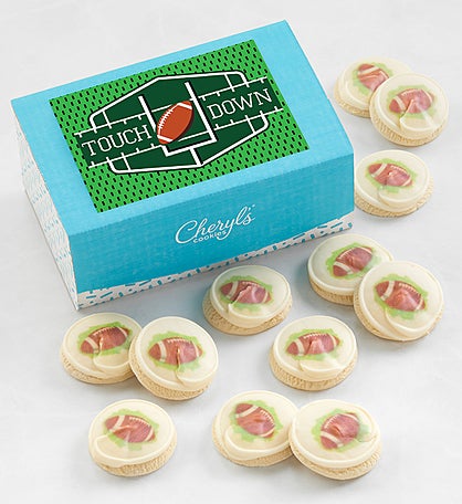 Touchdown Football Cookie Gift Box