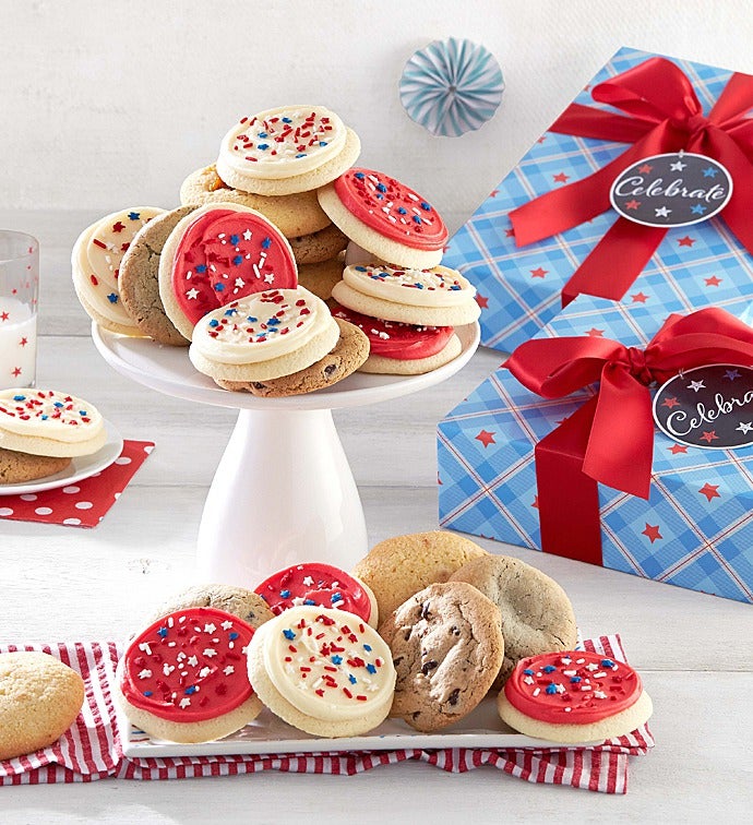 Americana Cookie Boxes