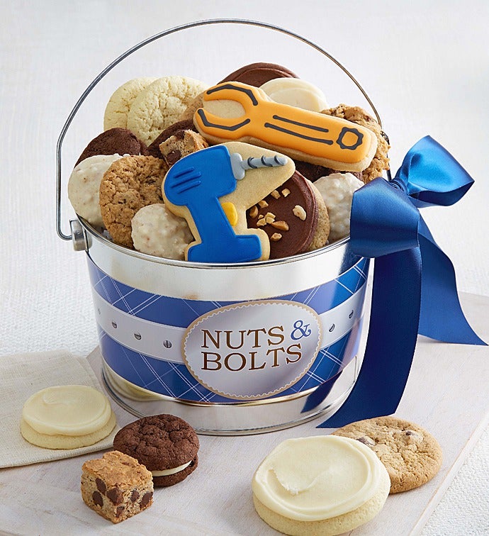 Nuts and Bolts Treats Pail