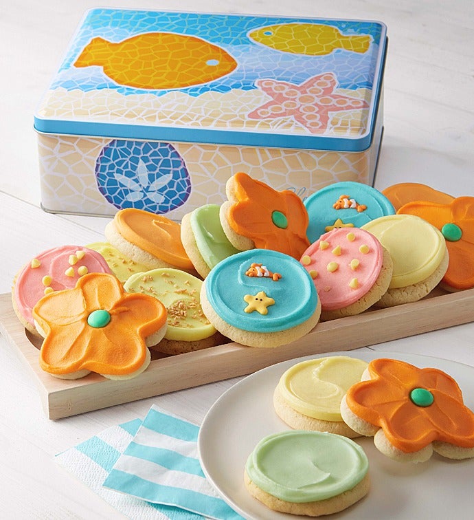 Beachtime Gift Tin   Frosted Assortment