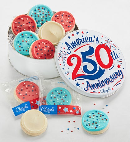 America's 250th Anniversary Cookie Tin