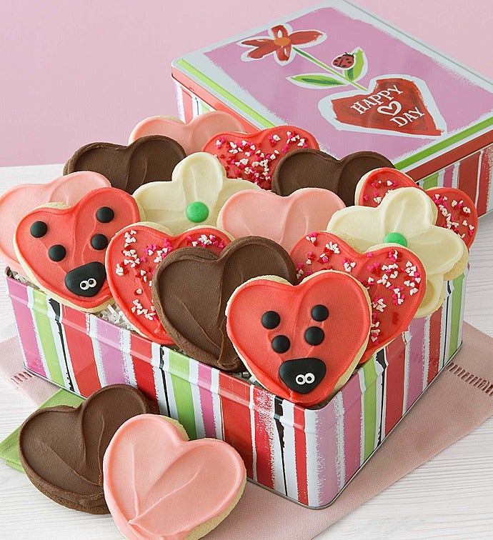 Happy Valentine's Day Gift Tin   Cut outs