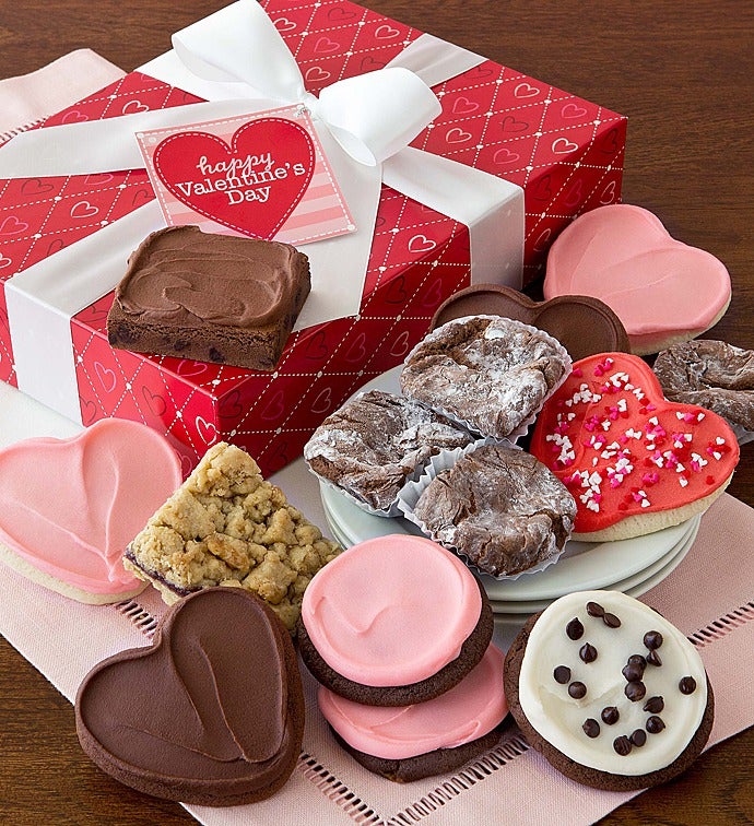Valentine Truffles Cookies and Brownies