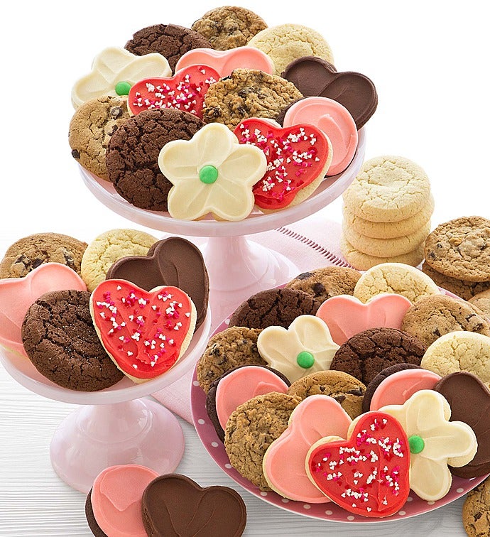 Valentine's Day Assortment   48 Cookies