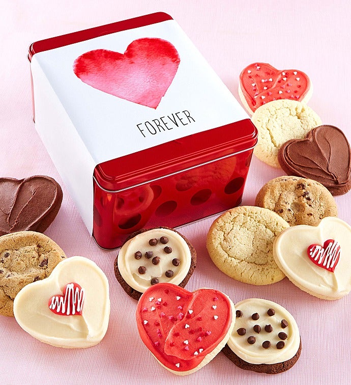 Love Forever Gift Tin   Create Your Own   12 Cookies