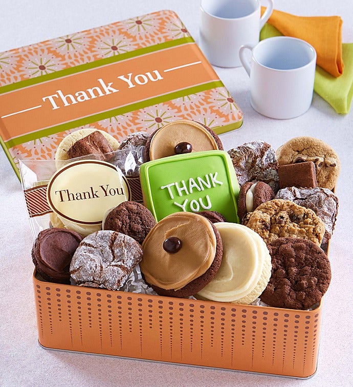 Thank You Gift Tin   Treats Assortment