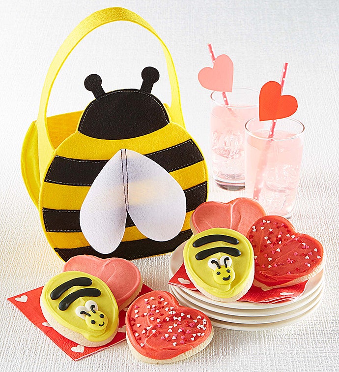 Bee Tote with Cutouts