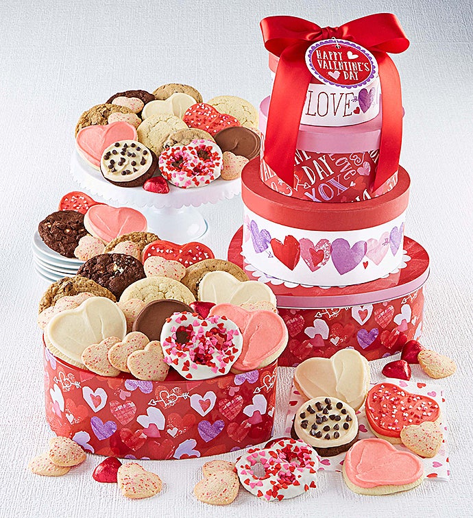 Valentine Gift Tin Tower