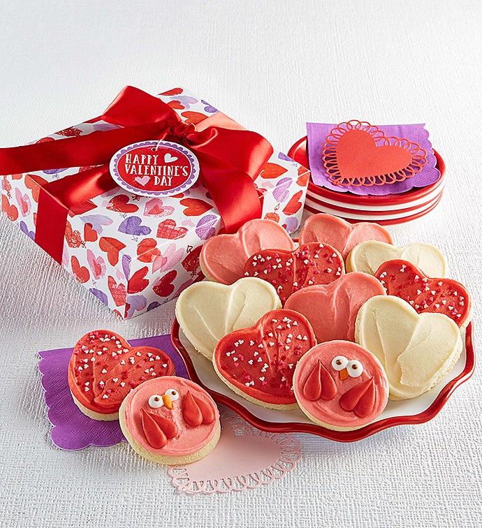 Buttercream Frosted Cut out Cookie Boxes