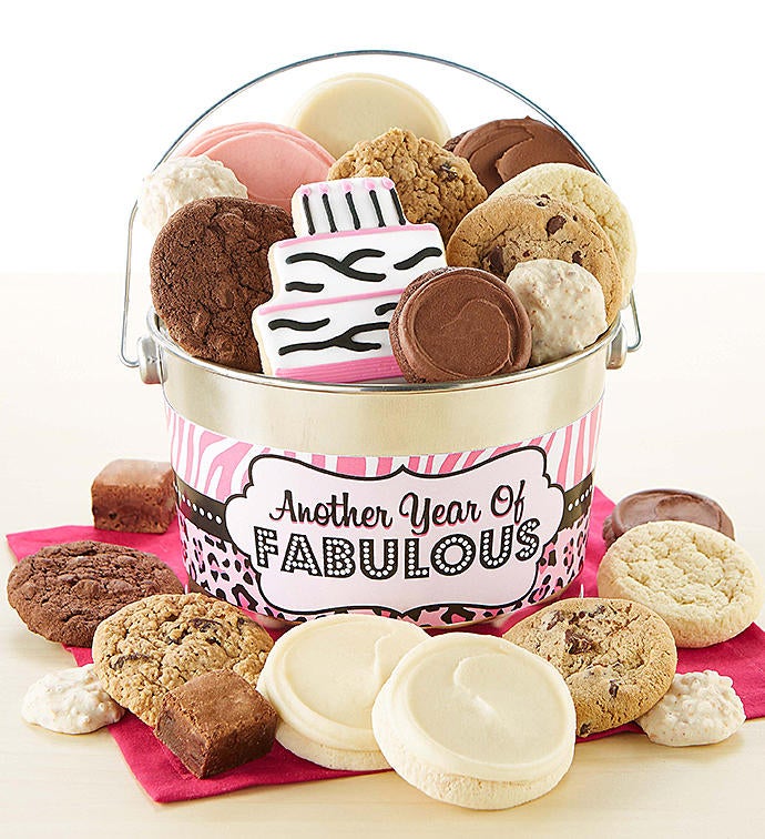 Another Year Fabulous Treats Pail