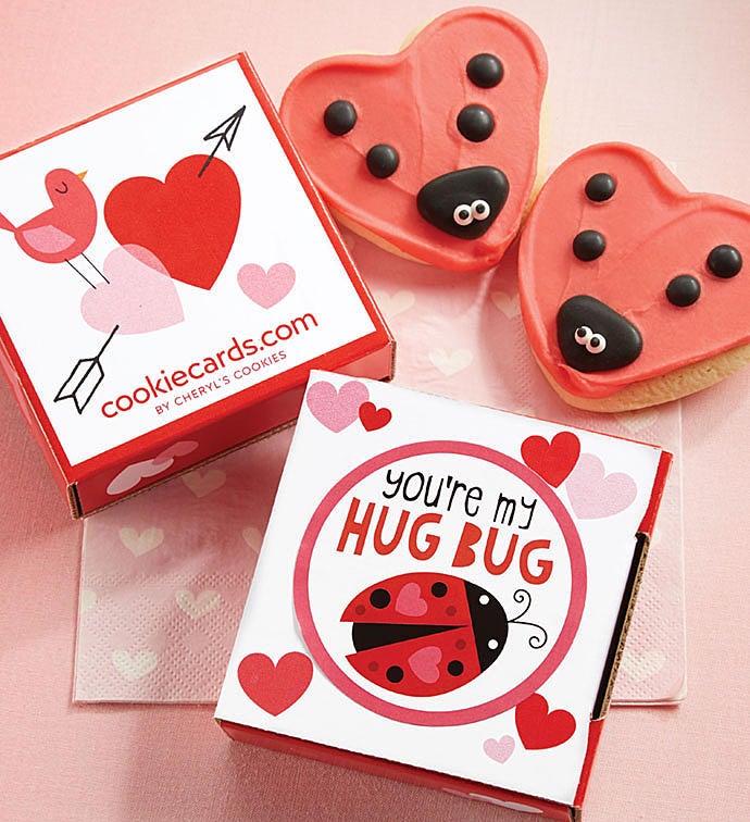 You're My Hug Bug Cookie Card