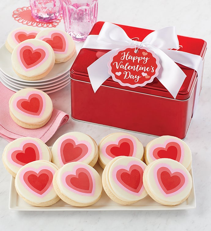 Limited Edition Valentine Cookie Gift Tin