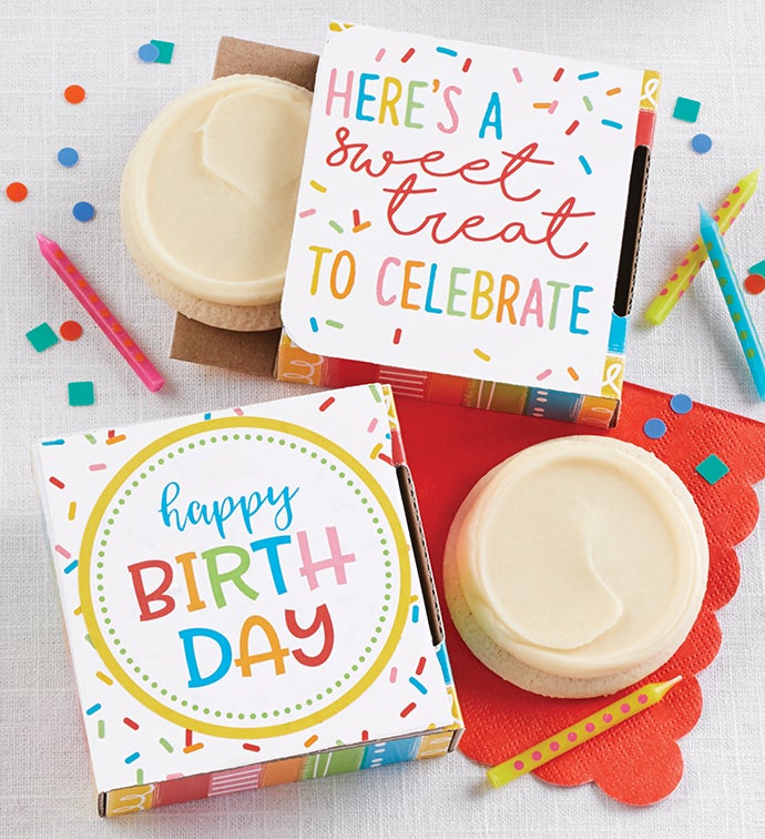 Gluten Free Happy Birthday Cookie Card