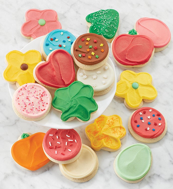 Buttercream Frosted Cut-out Cookie of the Month Club - Pre-pay