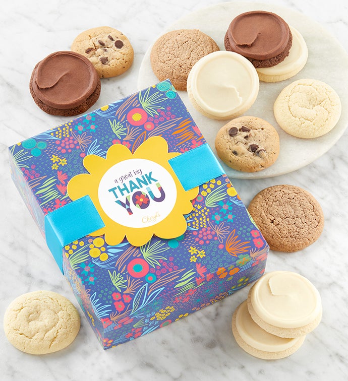 Sugar Free Thank You Cookie Gift Box