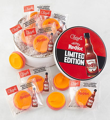 Frank's RedHot® Buttercream-Frosted Cookie Gift Tin