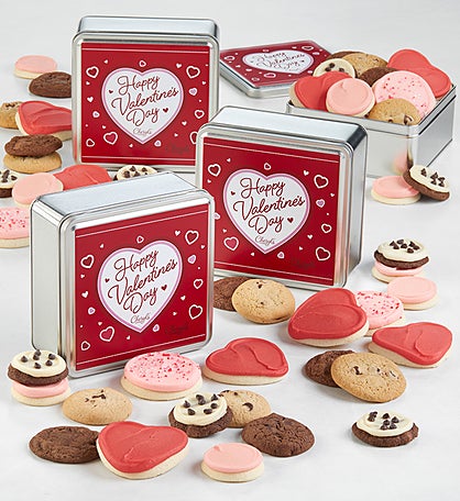 Valentine's Day Gift Tin 4-Pack