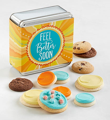 Feel Better Soon Treats Mini Gift Tin