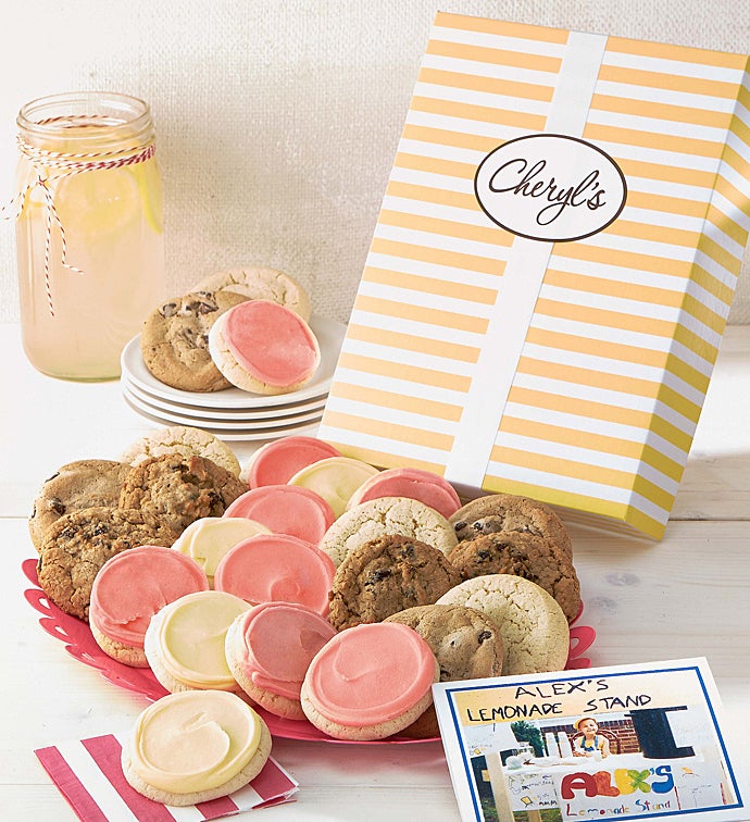 Alex&#39;s Lemonade Stand Cookie Gift Boxes
