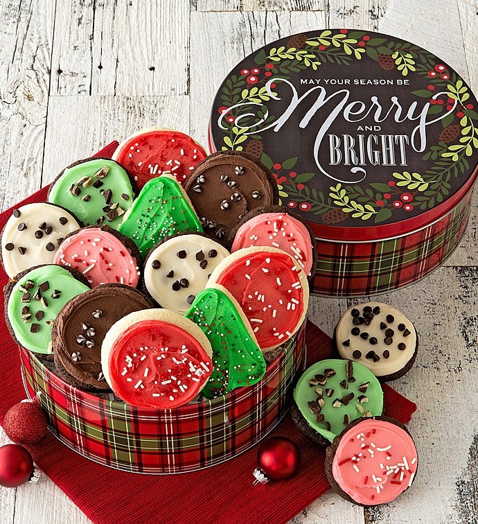 Merry and Bright Gift Tin Create Your Own