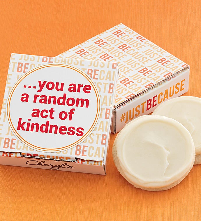 Just Because Cookie Card Random Act of Kindness