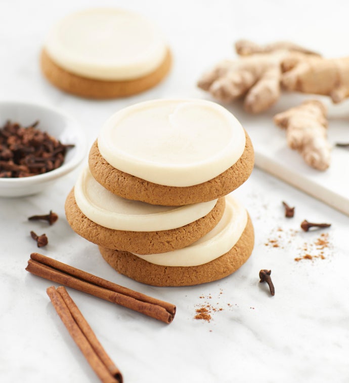 Buttercream-Frosted Gingerbread Cookie Flavor Box