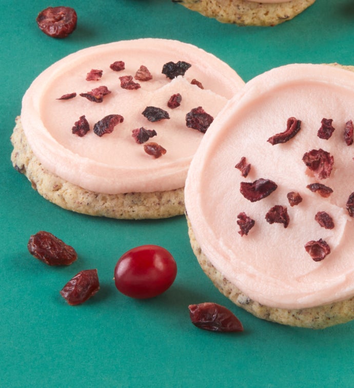 Buttercream Frosted Cranberry Orange Cookie Flavor Box
