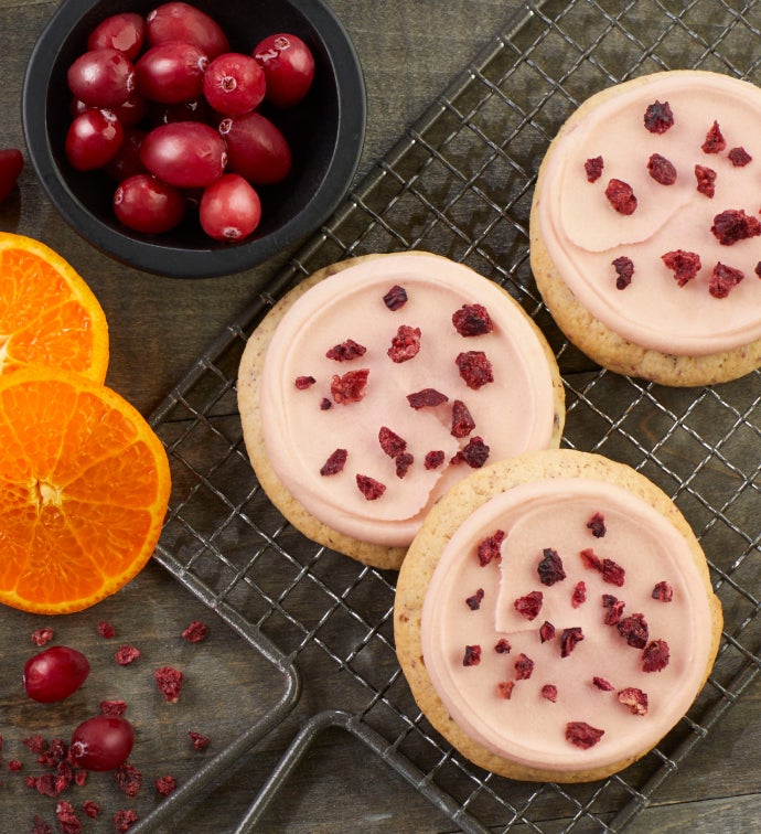 Buttercream Frosted Cranberry Orange Cookie Flavor Box