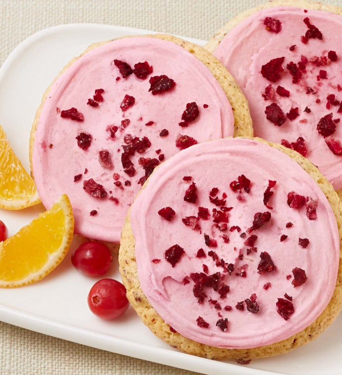 Buttercream Frosted Cranberry Orange Cookie Flavor Box