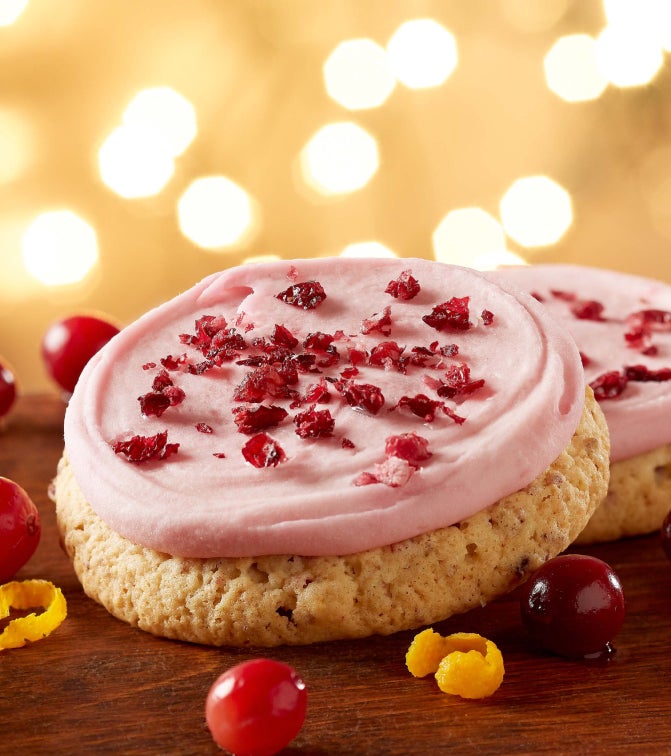Buttercream Frosted Cranberry Orange Cookie Flavor Box