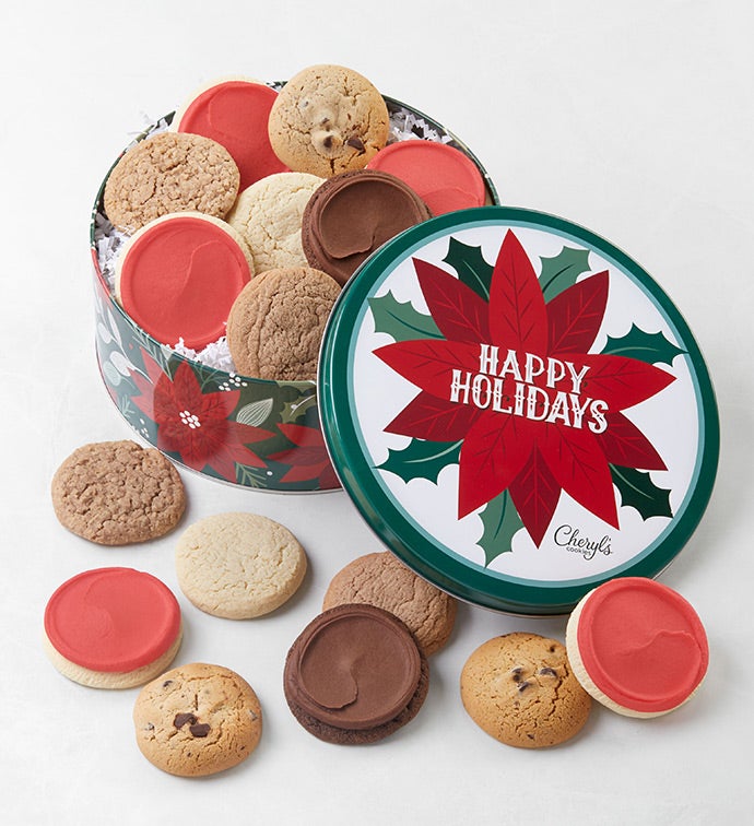 Sugar Free Traditional Happy Holidays Gift Tin