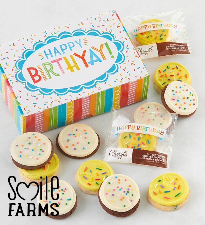 Smile Farms Birthday Bow Gift Box